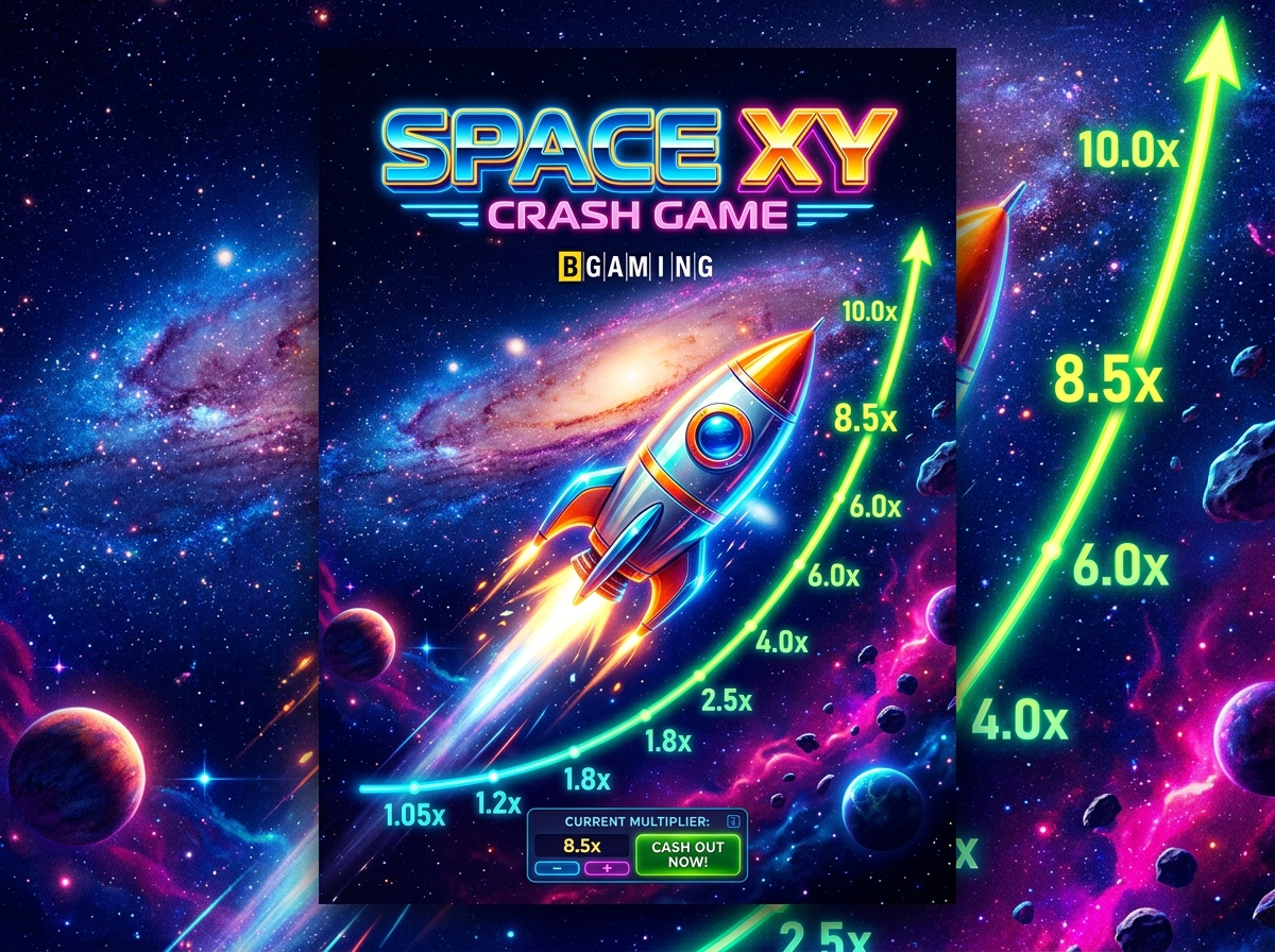Space XY crash game by BGaming